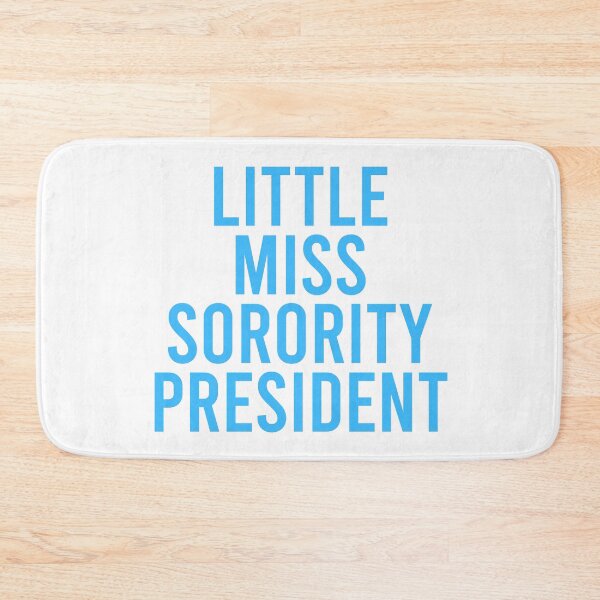 Item preview, Little Miss Sorority President - Blue designed and sold by Jillian Henriques.