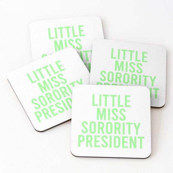 Item preview, Little Miss Sorority President - Green designed and sold by Jillian Henriques.