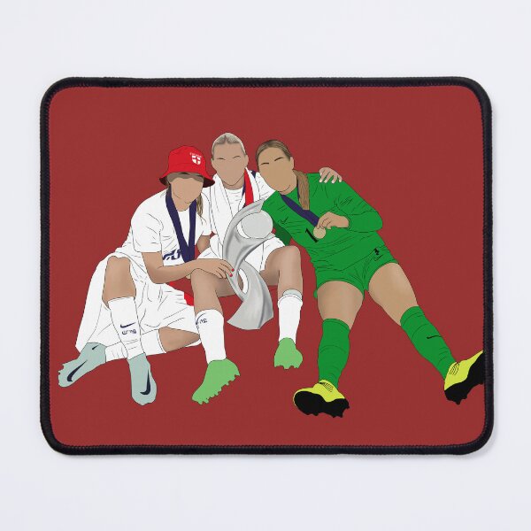 Item preview, Ella Toone Alessia Russo Mary Earps United England Euros designed and sold by Hevding.