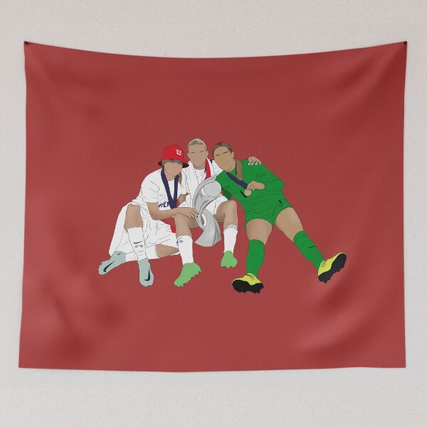 Item preview, Ella Toone Alessia Russo Mary Earps United England Euros designed and sold by Hevding.