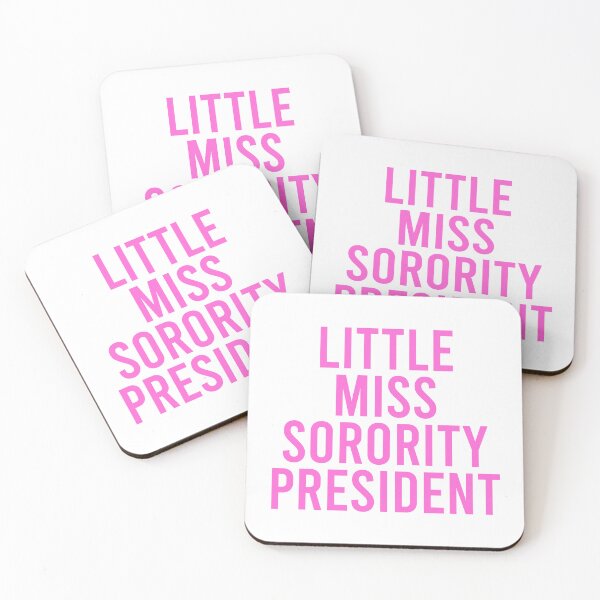 Item preview, Little Miss Sorority President - Pink designed and sold by Jillian Henriques.