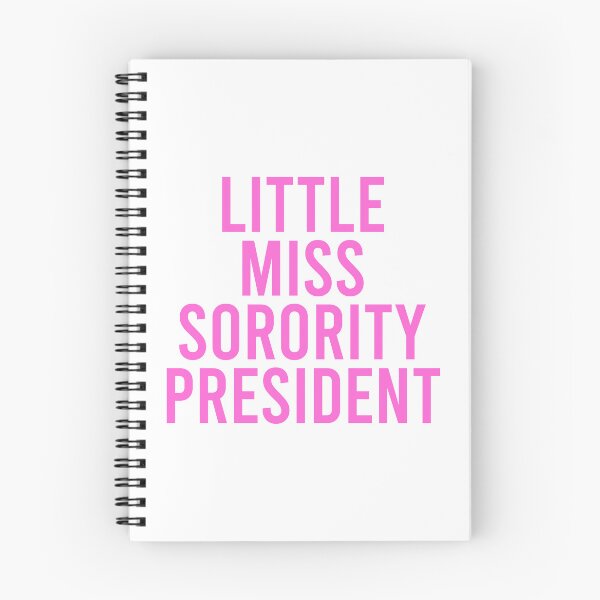 Item preview, Little Miss Sorority President - Pink designed and sold by Jillian Henriques.
