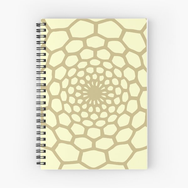 Item preview, Golden Beehive Honey Comb Fractal Mandala designed and sold by teenugs.