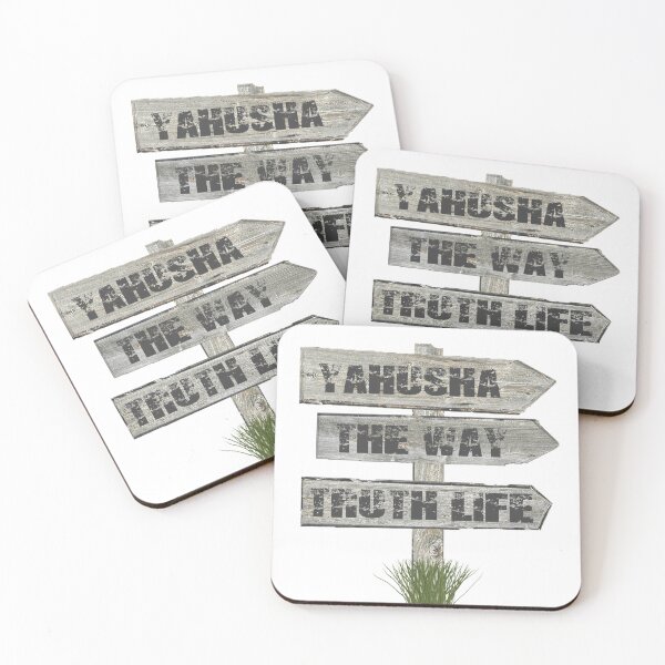 Item preview, Yahusha - The Way Truth Life - Sign Post T-shirt designed and sold by Narrow-Path.
