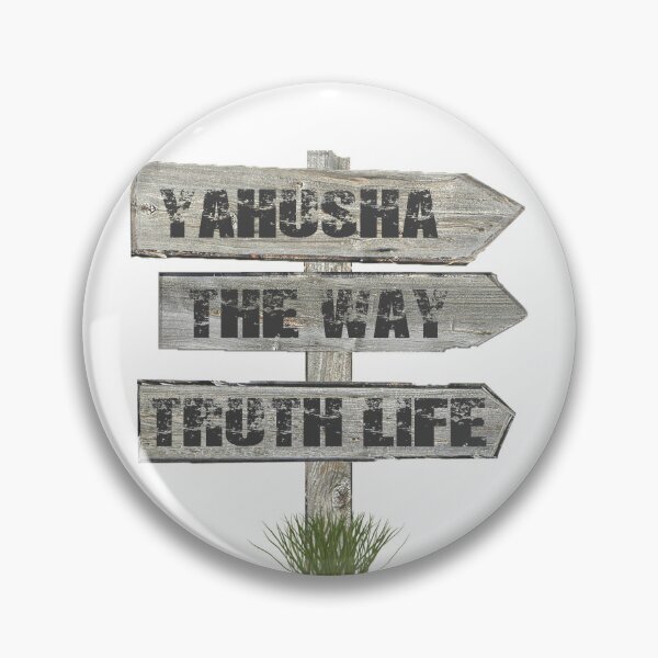 Item preview, Yahusha - The Way Truth Life - Sign Post T-shirt designed and sold by Narrow-Path.