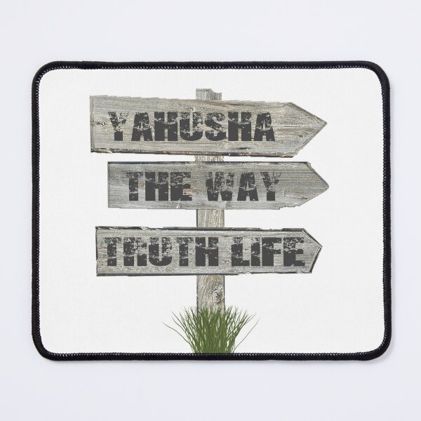 Item preview, Yahusha - The Way Truth Life - Sign Post T-shirt designed and sold by Narrow-Path.