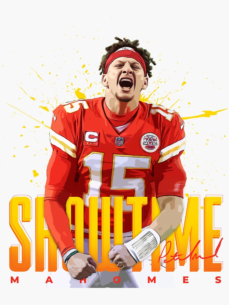 Patrick Mahomes Jersey Sticker for Sale by cbaunoch