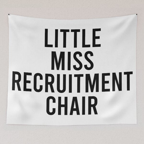 Item preview, Little Miss Recruitment Chair - Black designed and sold by Jillian Henriques.