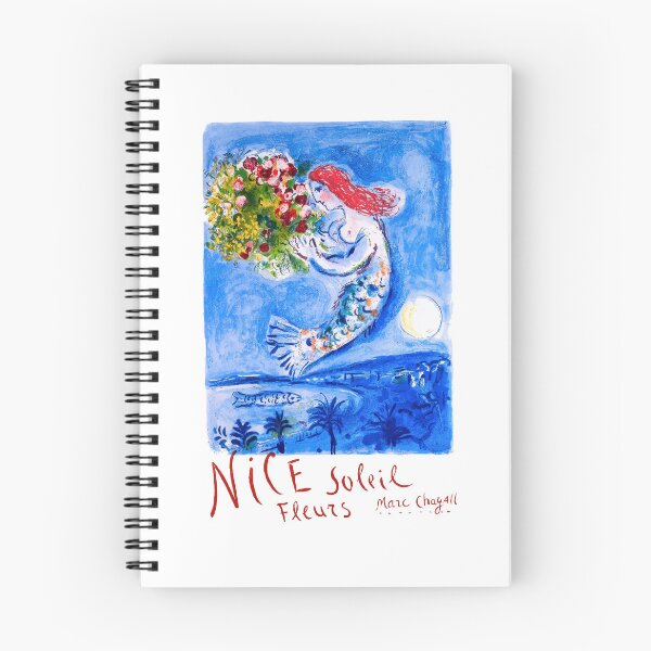Item preview, 1962 FRANCE Marc Chagall Nice Soleil Fleurs Travel Poster designed and sold by retrographics.