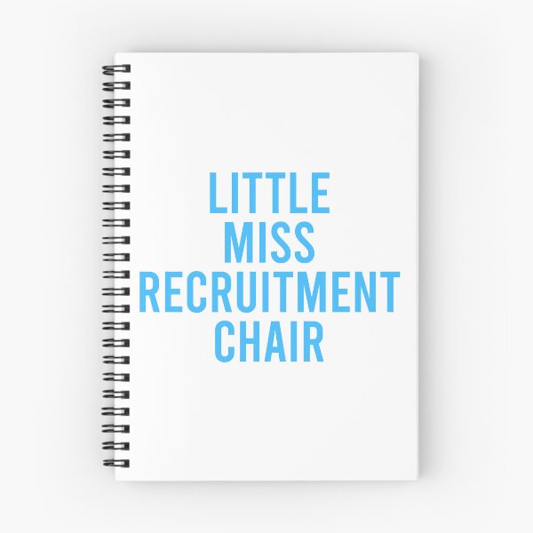 Item preview, Little Miss Recruitment Chair - Blue designed and sold by Jillian Henriques.