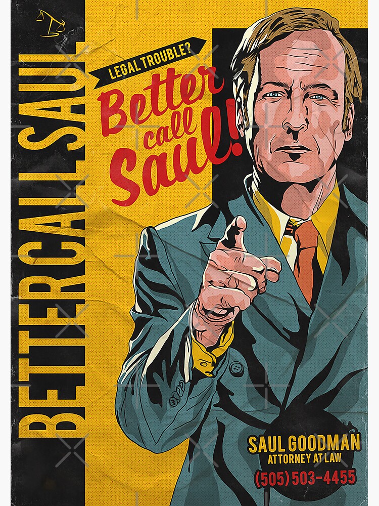 "attorney at law Saul Goodman" Sticker for Sale by Leonarzecca Redbubble