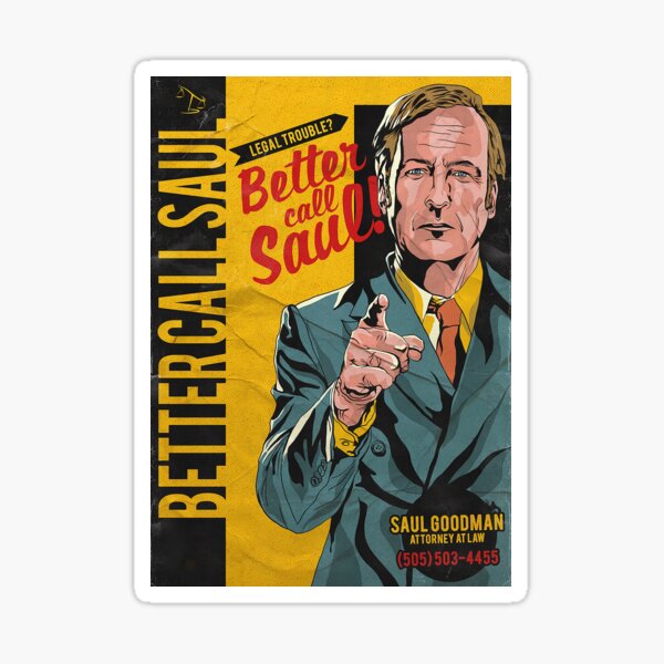 Artikel-Vorschau von Rechtsanwalt Saul Goodman, designt und verkauft von Leonarzecca.