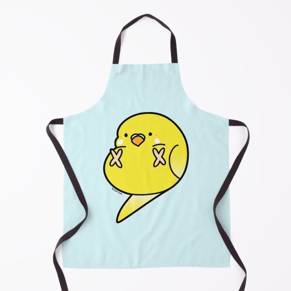 Item preview, Pudgie Budgie (Lutino) designed and sold by birbltea.