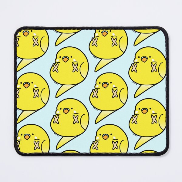 Item preview, Pudgie Budgie (Lutino) designed and sold by birbltea.
