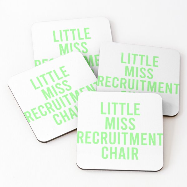 Item preview, Little Miss Recruitment Chair - Green designed and sold by Jillian Henriques.