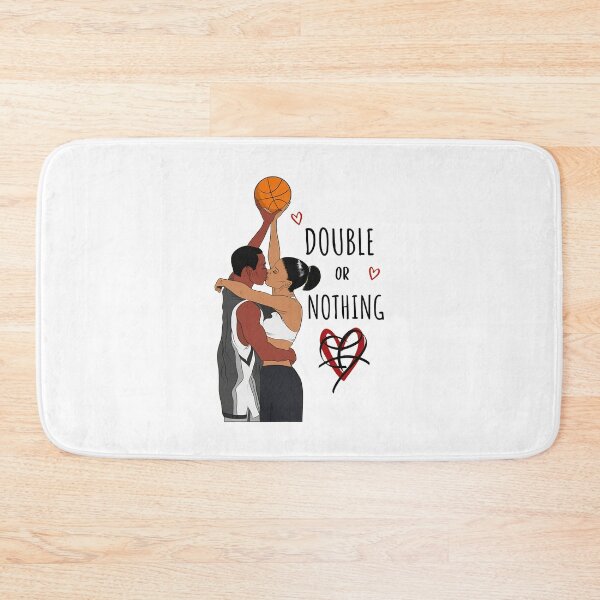 Item preview, Couple Black Basketball I Love You Double Or Nothing designed and sold by Teapot-art.