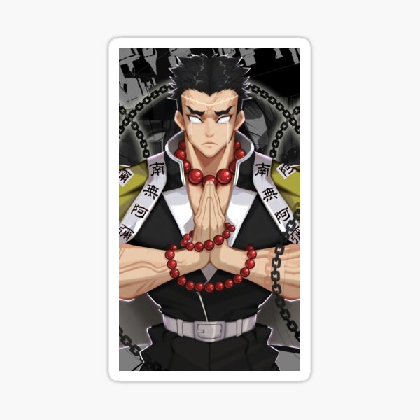 Gyomei Himejima Art Sticker For Sale By Mekhari Redbubble 7980