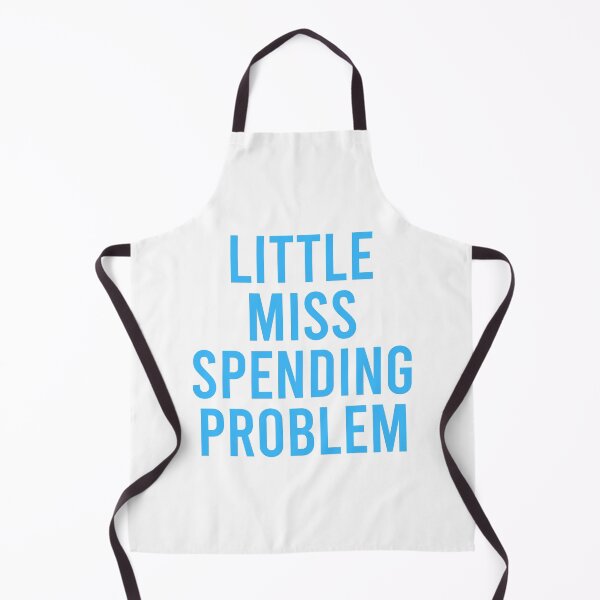 Item preview, Little Miss Spending Problem - Blue designed and sold by Jillian Henriques.