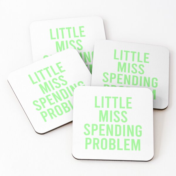 Item preview, Little Miss Spending Problem - Green designed and sold by Jillian Henriques.