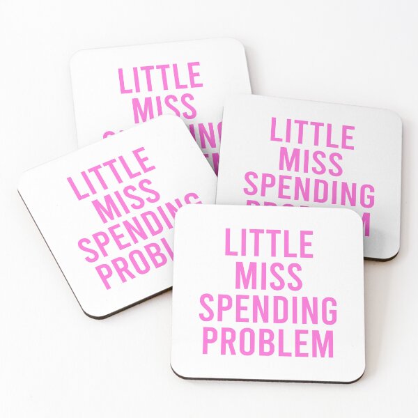 Item preview, Little Miss Spending Problem - Pink designed and sold by Jillian Henriques.