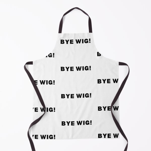 Item preview, Bye Wig - Black & white edition designed and sold by Spiffle.