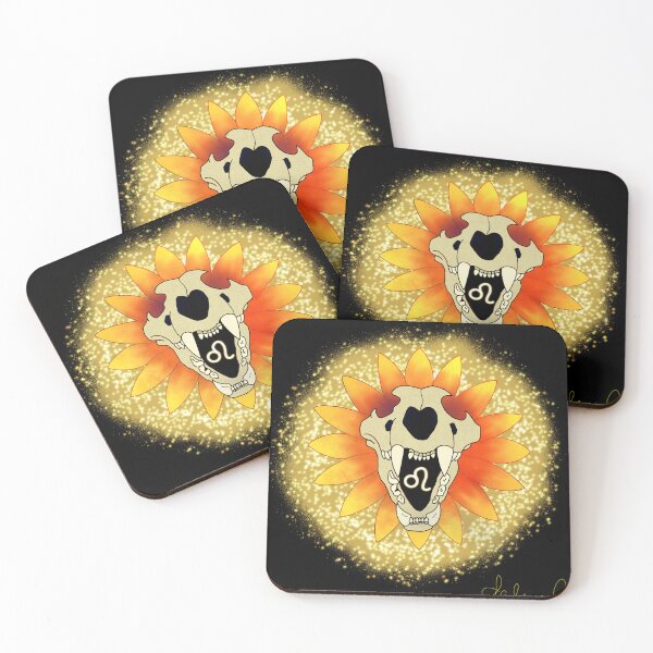 Item preview, Skull Themed Zodiac Set: Leo designed and sold by salemalexis.