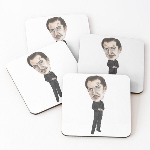 Item preview, Music Vintage Vincent Price Dark Red Illustration Vintage Photograp designed and sold by LyTon.