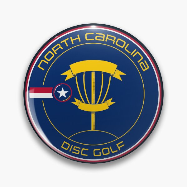 Item preview, North Carolina Disc Golf - State Flag designed and sold by Willz Designz.