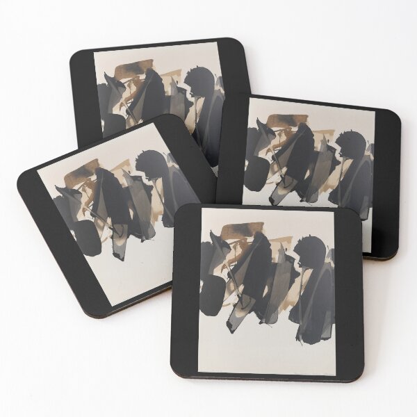 Aperçu de l'œuvre Girls Love Anime And Lithographie Pierre Soulages Gold And Brown Awesome Move créée et vendue par LouisetamblArts.