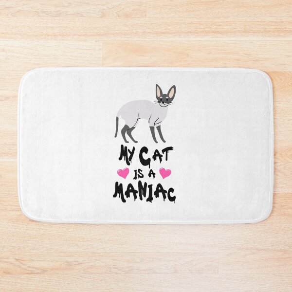 Item preview, My Cat is a Maniac Mania designed and sold by PodiShawna.