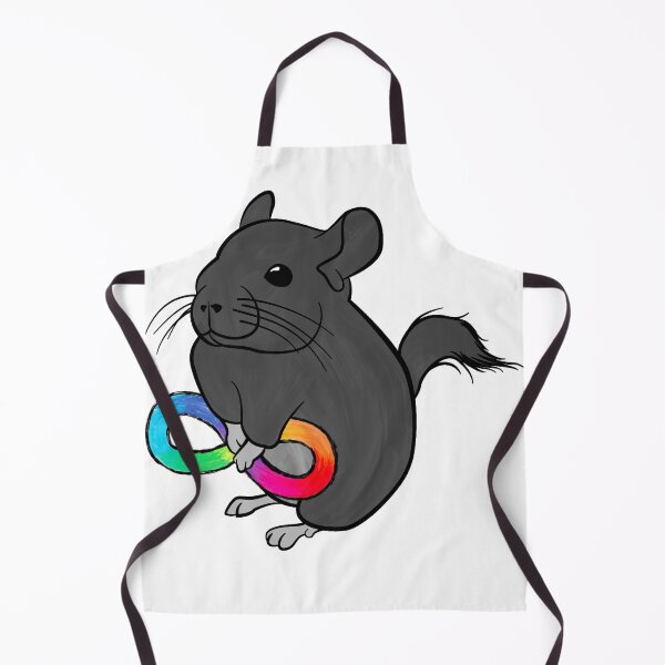 Item preview, nuerodivergent chinchilla designed and sold by OberArt.