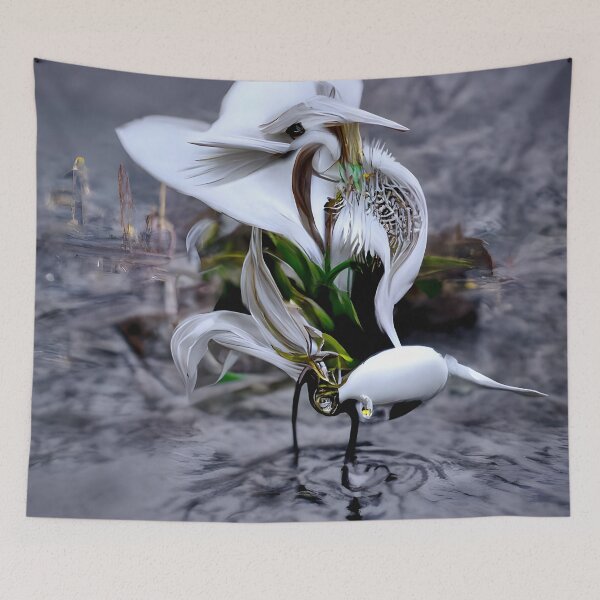 Item preview, Flor de Garceta de Kaylee designed and sold by Kelsey Deyulia.