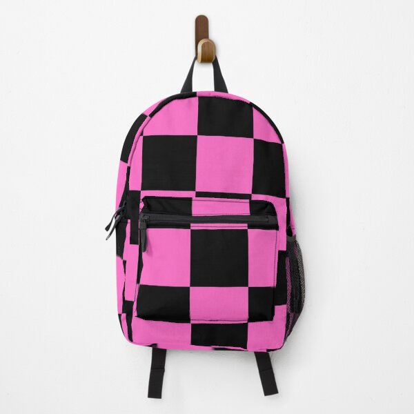 Item preview, Checkerboard Pink and Black designed and sold by ami.creations.