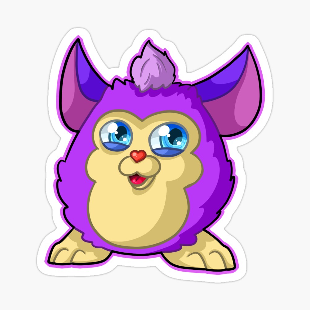 Tattletail Print Sticker for Sale by gusherbug