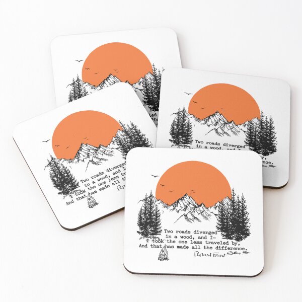 Item preview, Robert Frost  Road Less Travelled34 designed and sold by VanMao.