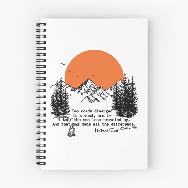 Item preview, Robert Frost  Road Less Travelled34 designed and sold by VanMao.