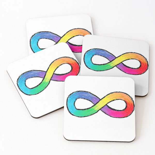 Item preview, Nuerodivergent infinity symbol designed and sold by OberArt.