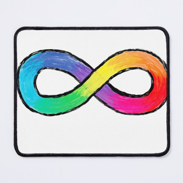 Item preview, Nuerodivergent infinity symbol designed and sold by OberArt.