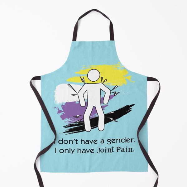 Item preview, No Gender Only Joint Pain - Non-Binary Pride Design designed and sold by PKHalford.