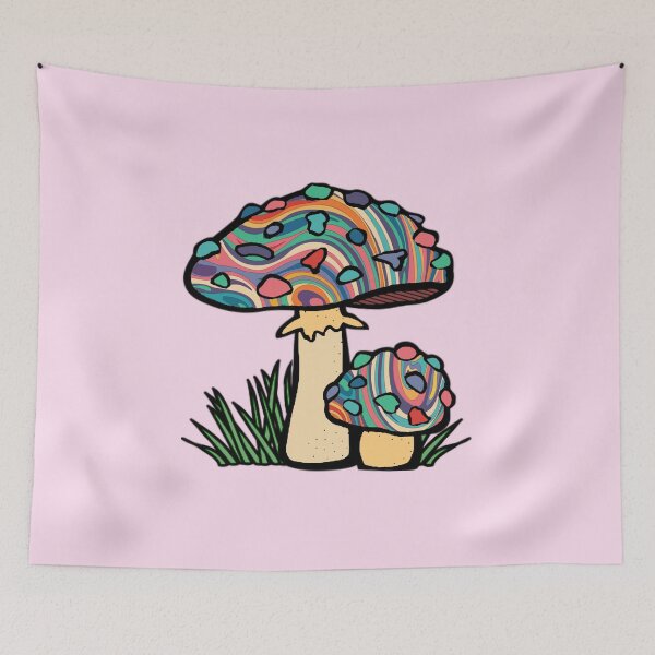 Item preview, Hippie Psychedelic Psilocybin Mushrooms  designed and sold by everything4eva.