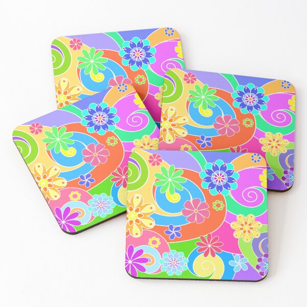 Item preview, Funky Flower Power and Colorful Swirls  designed and sold by Alondra.