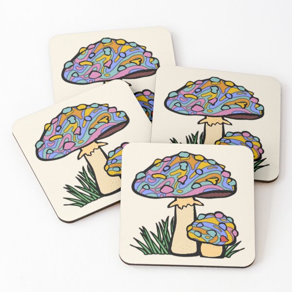 Item preview, Hippie Psychedelic Psilocybin Mushrooms  designed and sold by everything4eva.