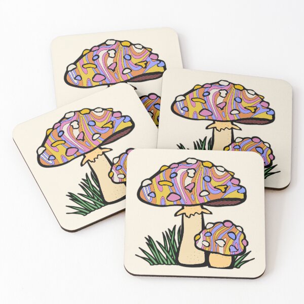 Item preview, Hippie Psychedelic Psilocybin Mushrooms  designed and sold by everything4eva.