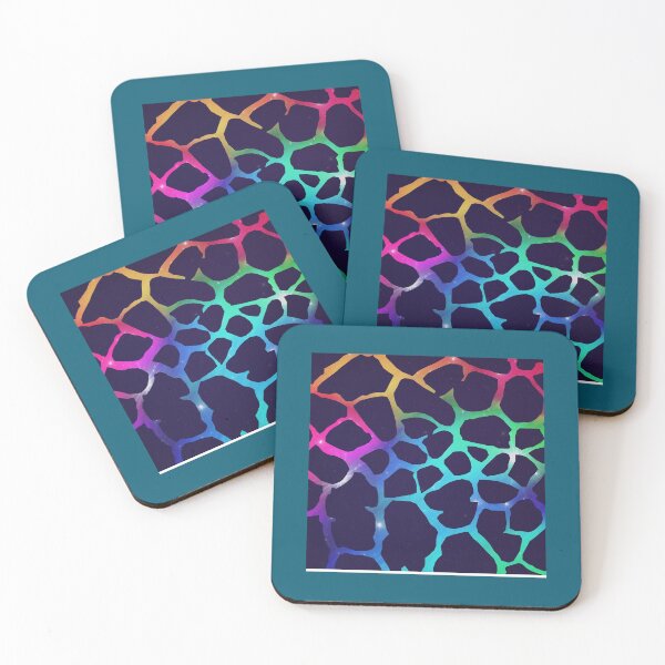 Item preview, Color Burst Giraffe Chiffon Top designed and sold by RadleyWagner.