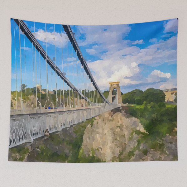 Item preview, Clifton Suspension Bridge - Watercolour Style designed and sold by WWWC2288.