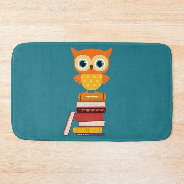 Item preview, Orange Owl Book Stack designed and sold by tmdaliggr.