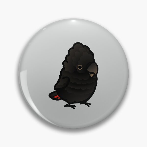 Item preview, Chubby Red-tailed Black Cockatoo designed and sold by birdhism.