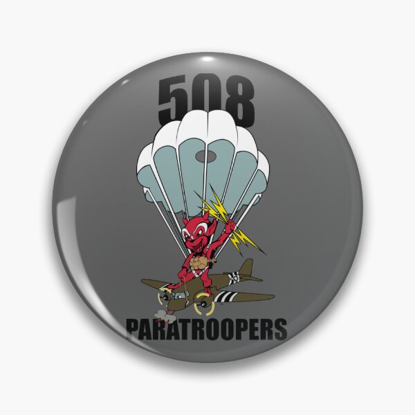 Item preview, 508 PARATROOPERS CARTOON designed and sold by TarynRice.