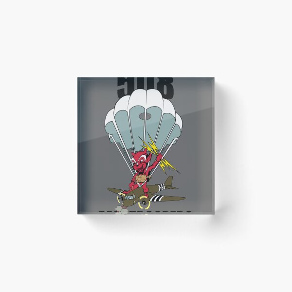 Item preview, 508 PARATROOPERS CARTOON designed and sold by TarynRice.