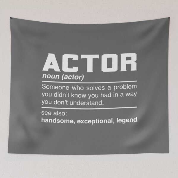 Item preview, Actor Definition Design - Filmmaking Producing Actress Noun designed and sold by AdamReichel.